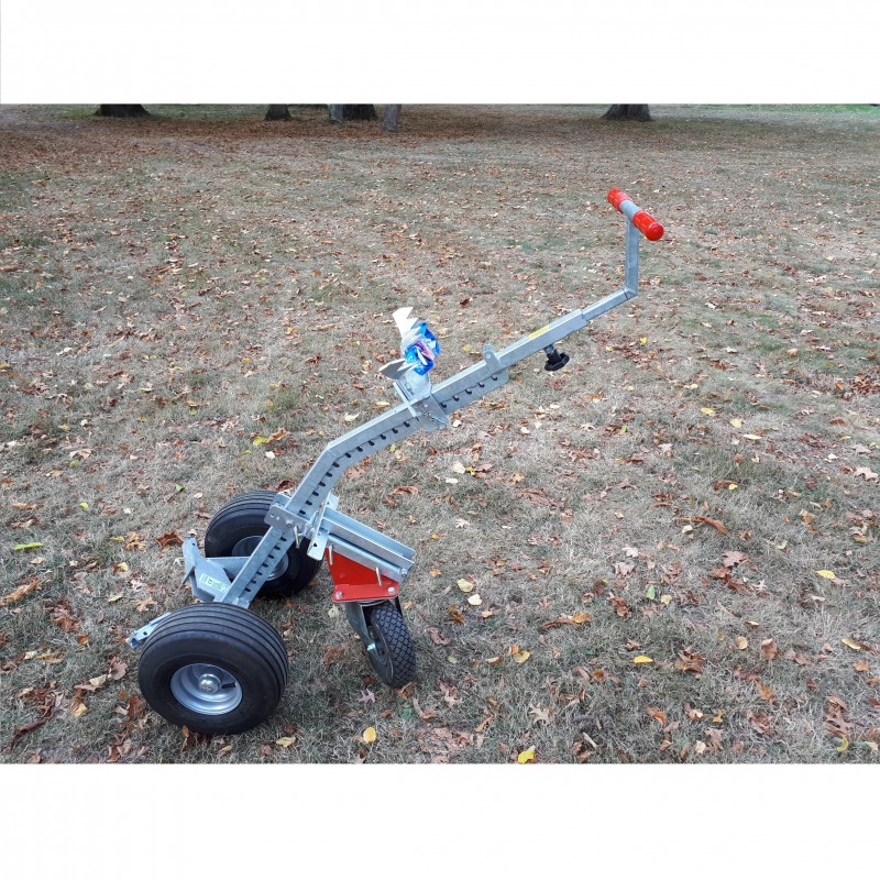 Pied repliable avec roue