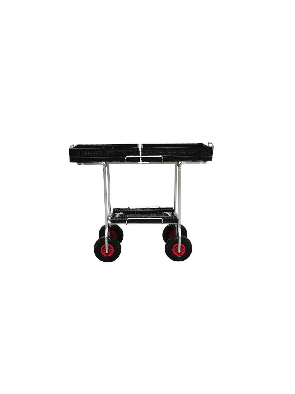 chariot de récolte en serre