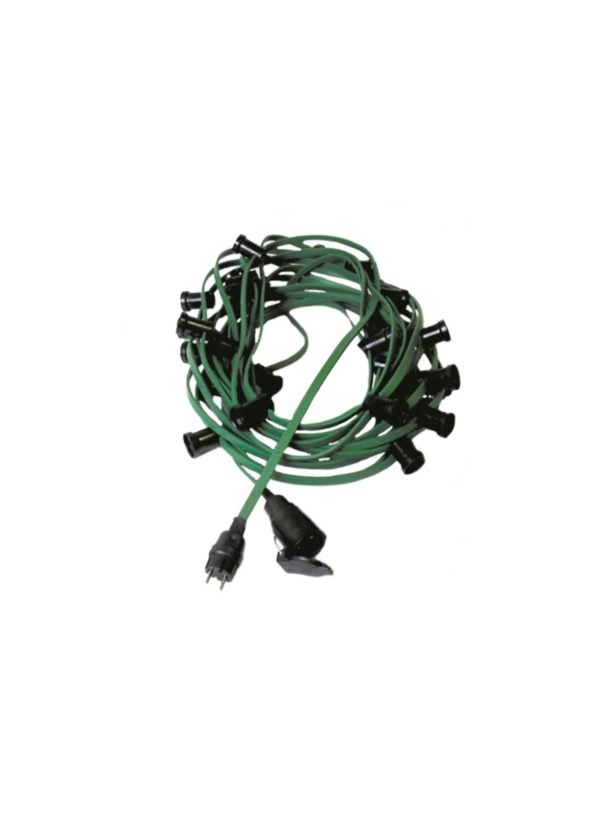 Kit guirlande lumineuse avec fiche mâle et  prise - Coserwa