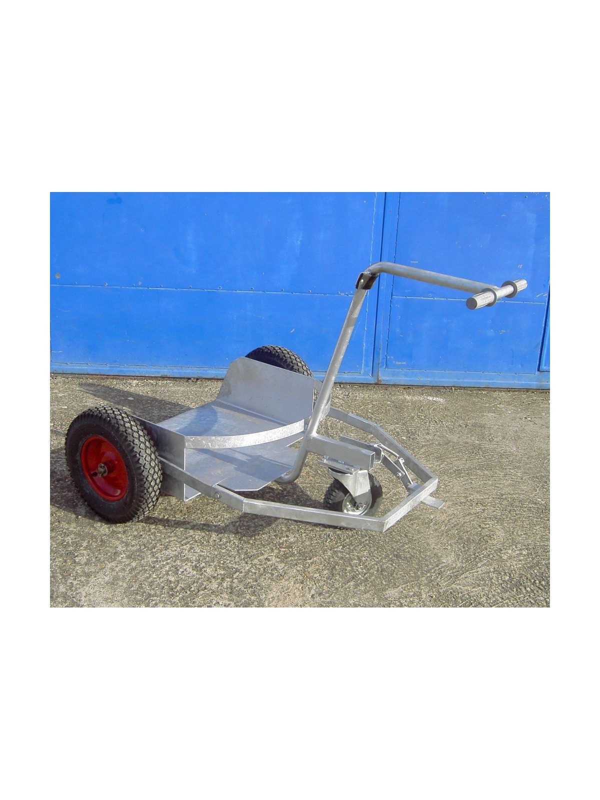 porte-conteneur à plateau inclinable manuellement