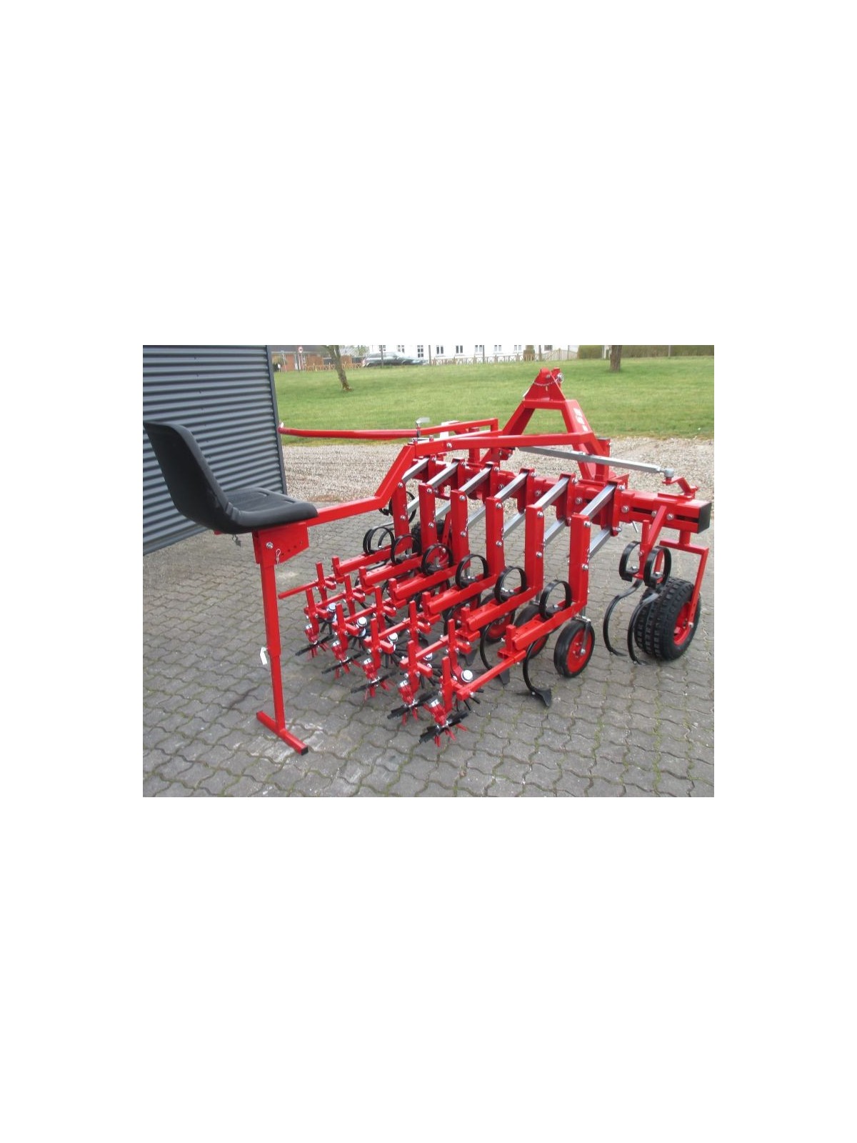 bineuse dirigée 5 rangs avec étoiles de binage