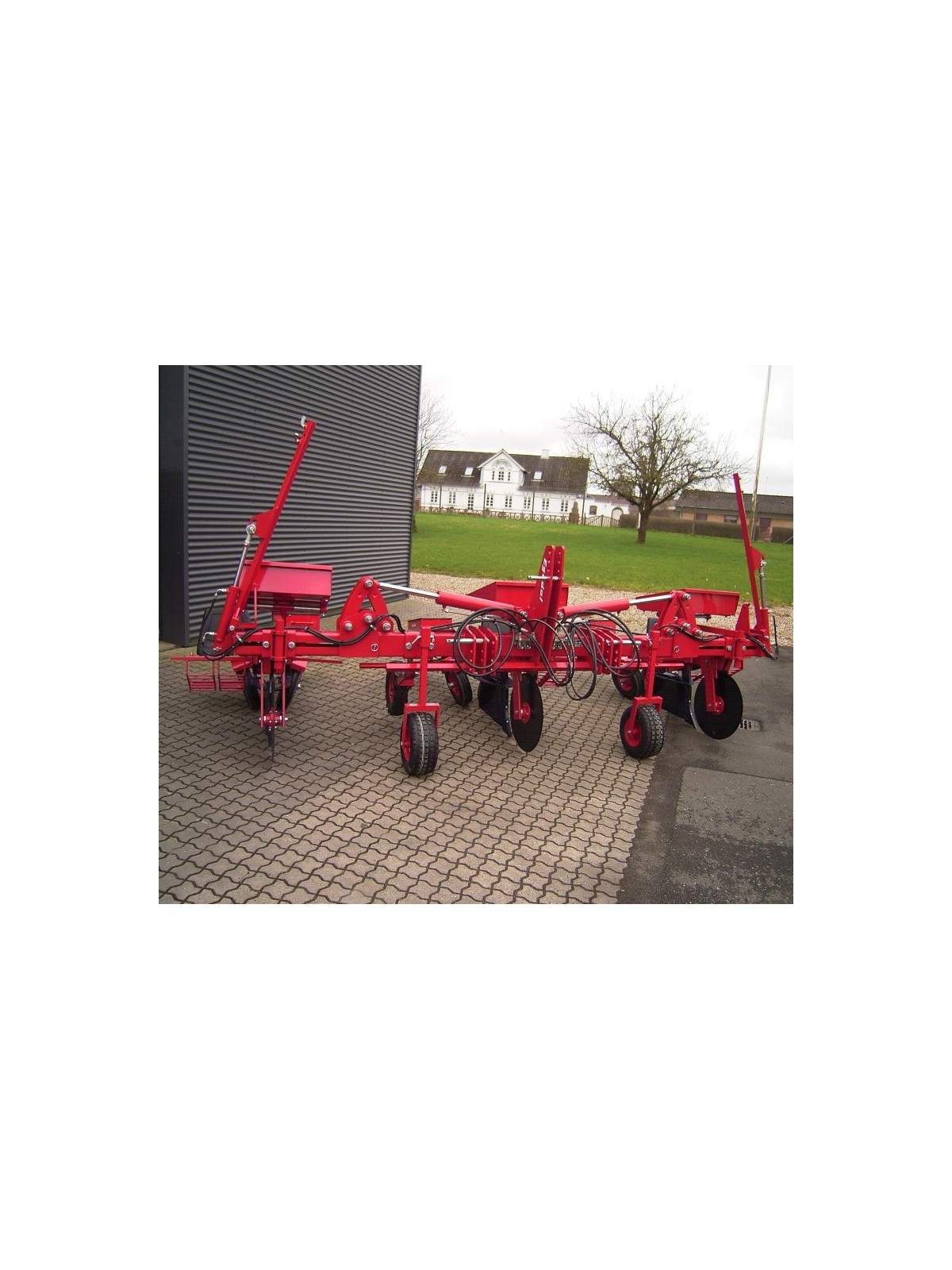 planteuse 3rangs repliable par verins hydrauliques