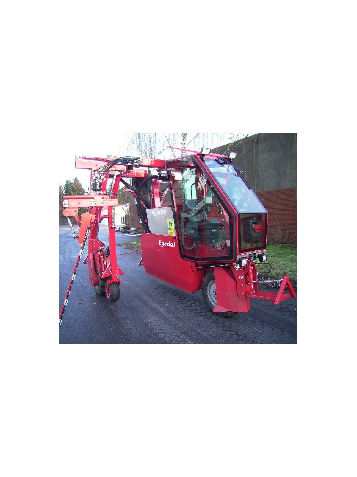 Enjambeur 3 rangs et cabine