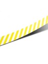 Etiquette Bandelette rayé blanc -  jaune - Coserwa
