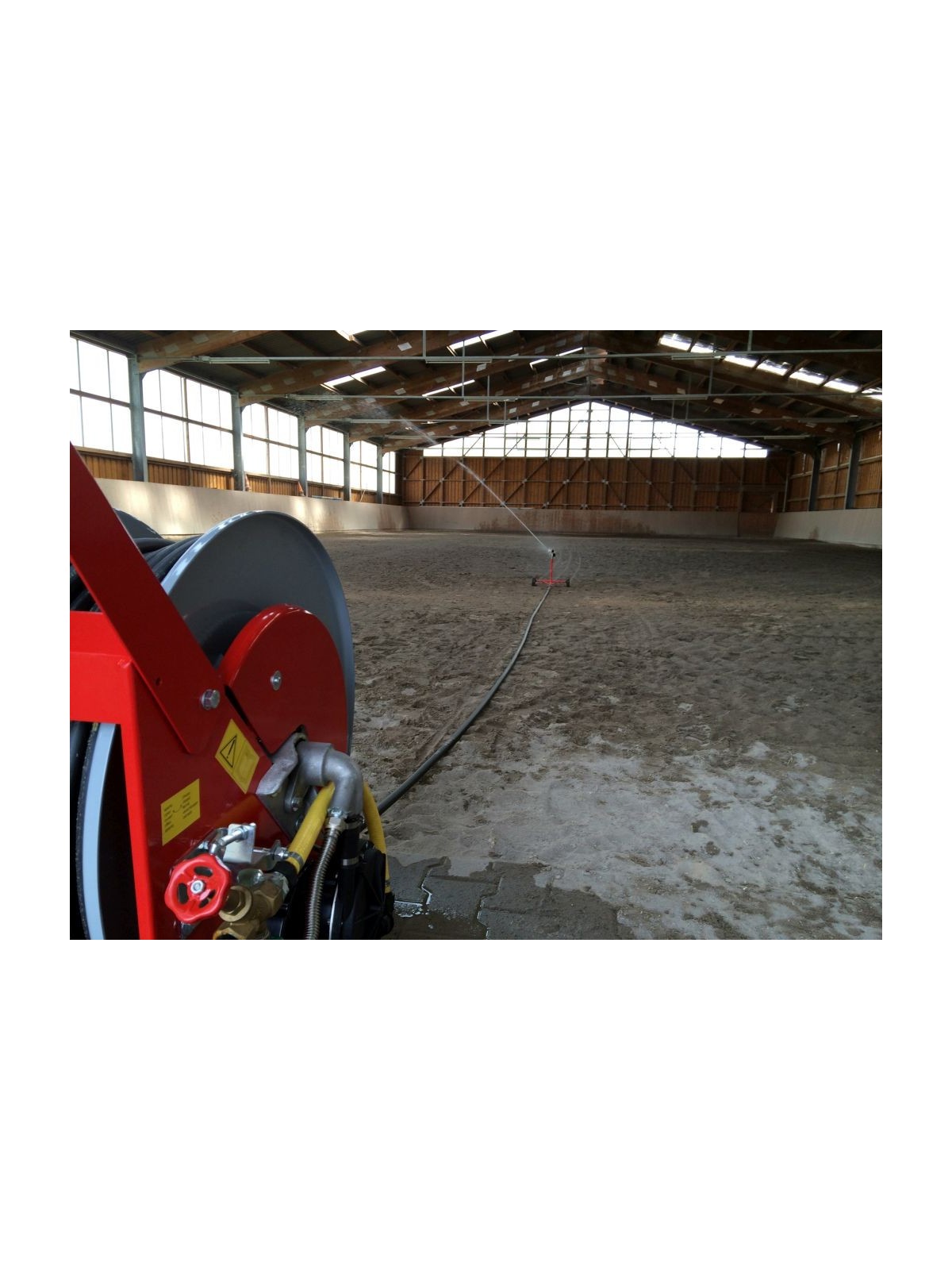 enrouleur utilisation manège