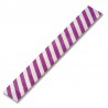 Etiquette bandelette Bioline Diwa - Lilas/Blanc  - Coserwa