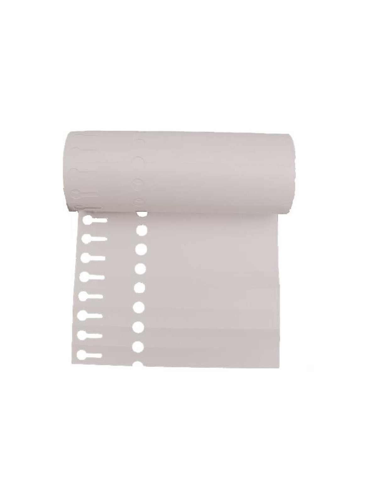 Etiquette à boucle - blanche