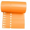 Etiquette à boucle - orange