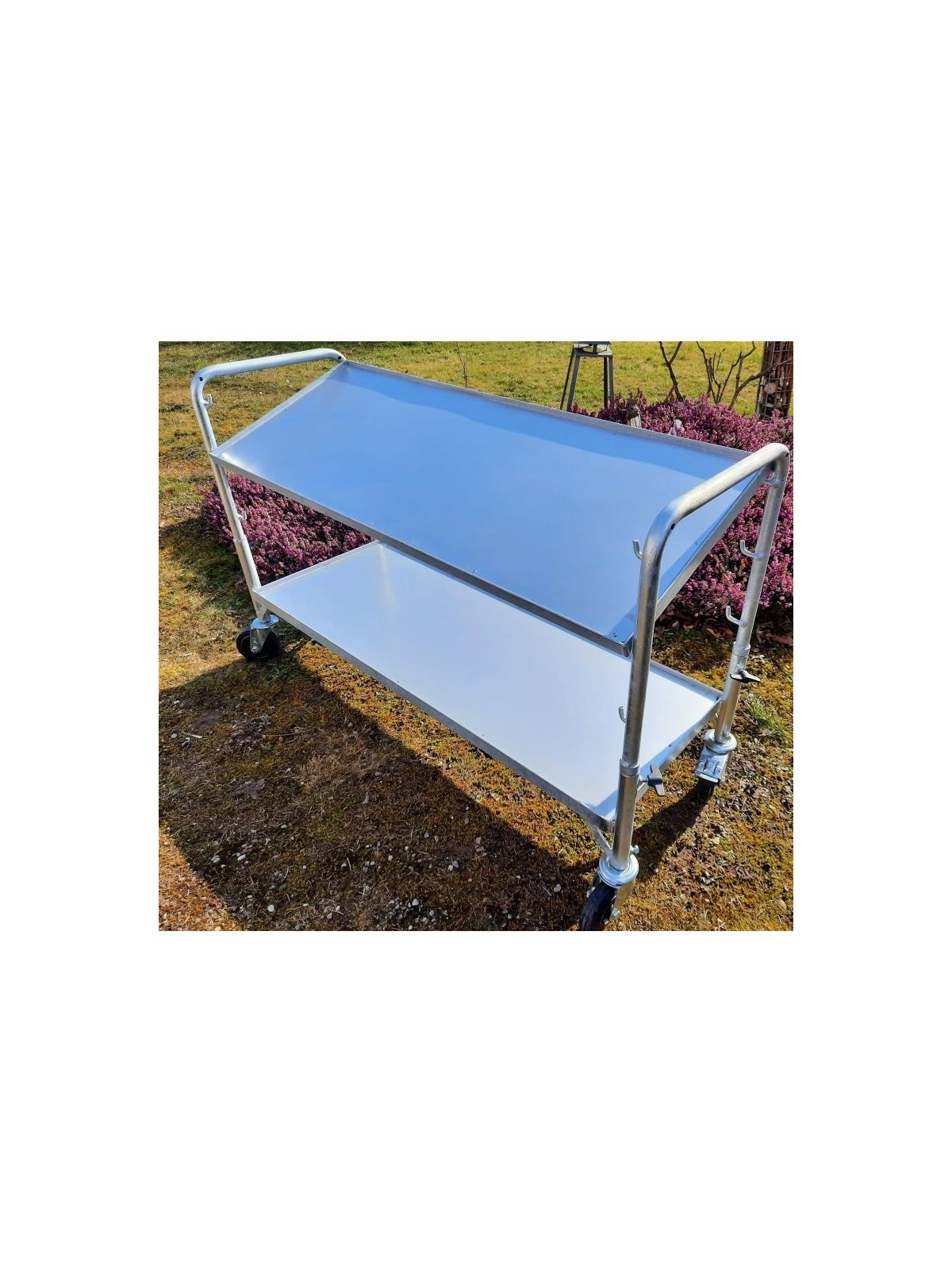 presentoir plateau incliné