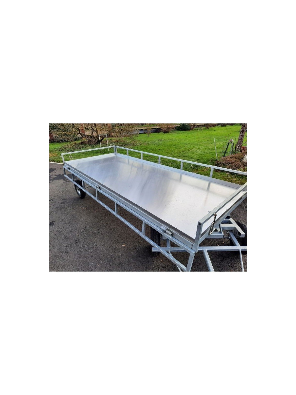 ridelle ouverte remorque