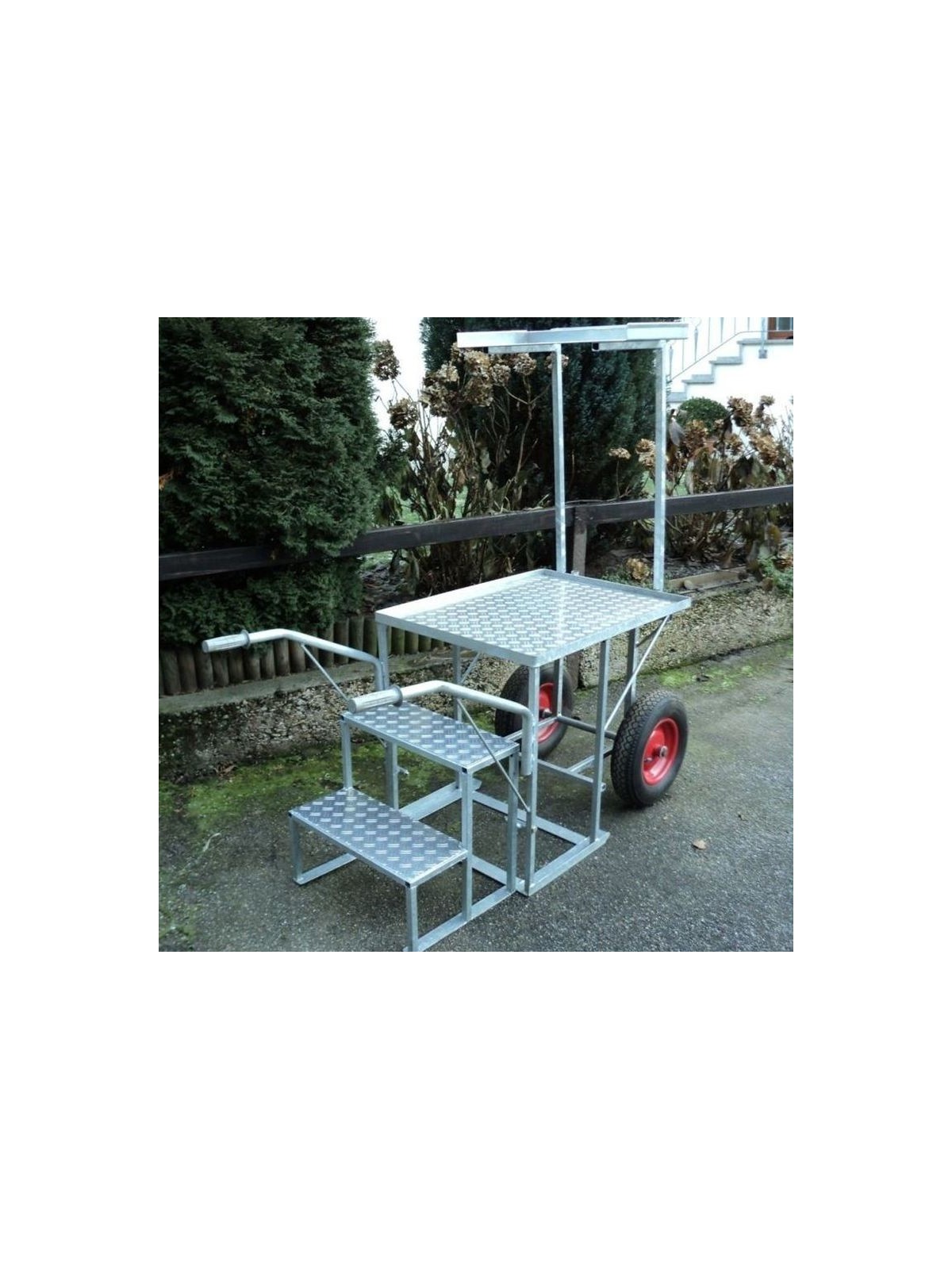 brouette escabeau 2 marches