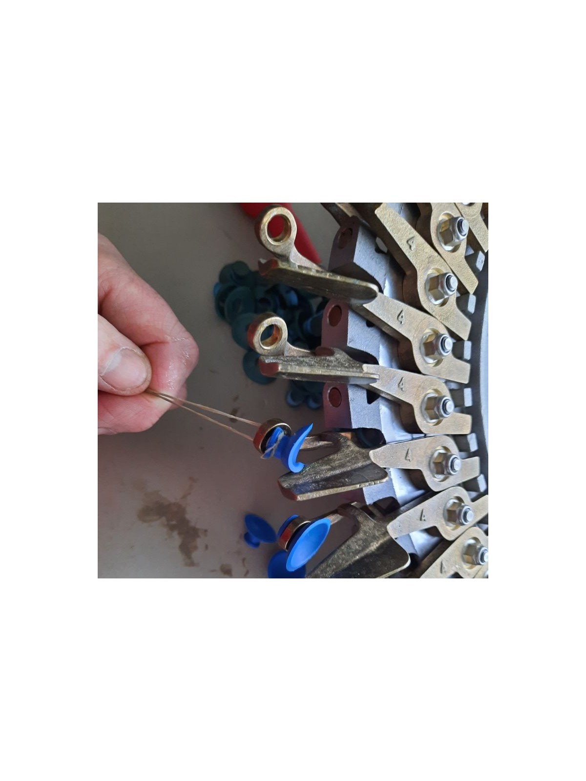 Tampon - ventouse caoutchouc 16, 24, 36 pinces