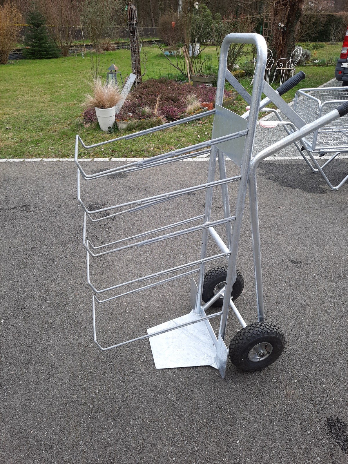 Diable de manutention de cagettes