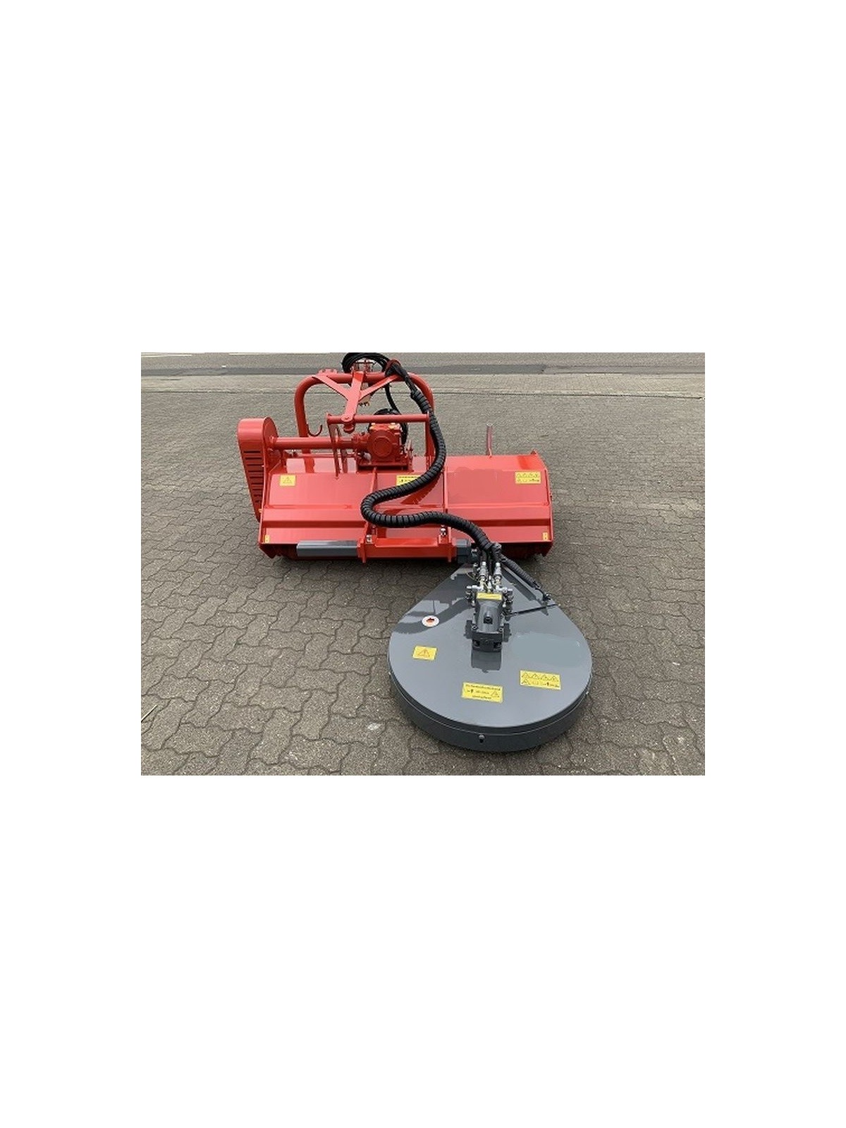 mulcheur derrière broyeur