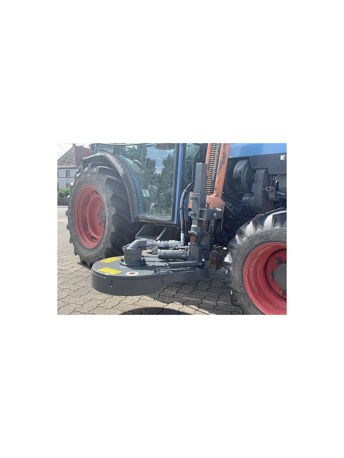 Tête de broyeur déportée