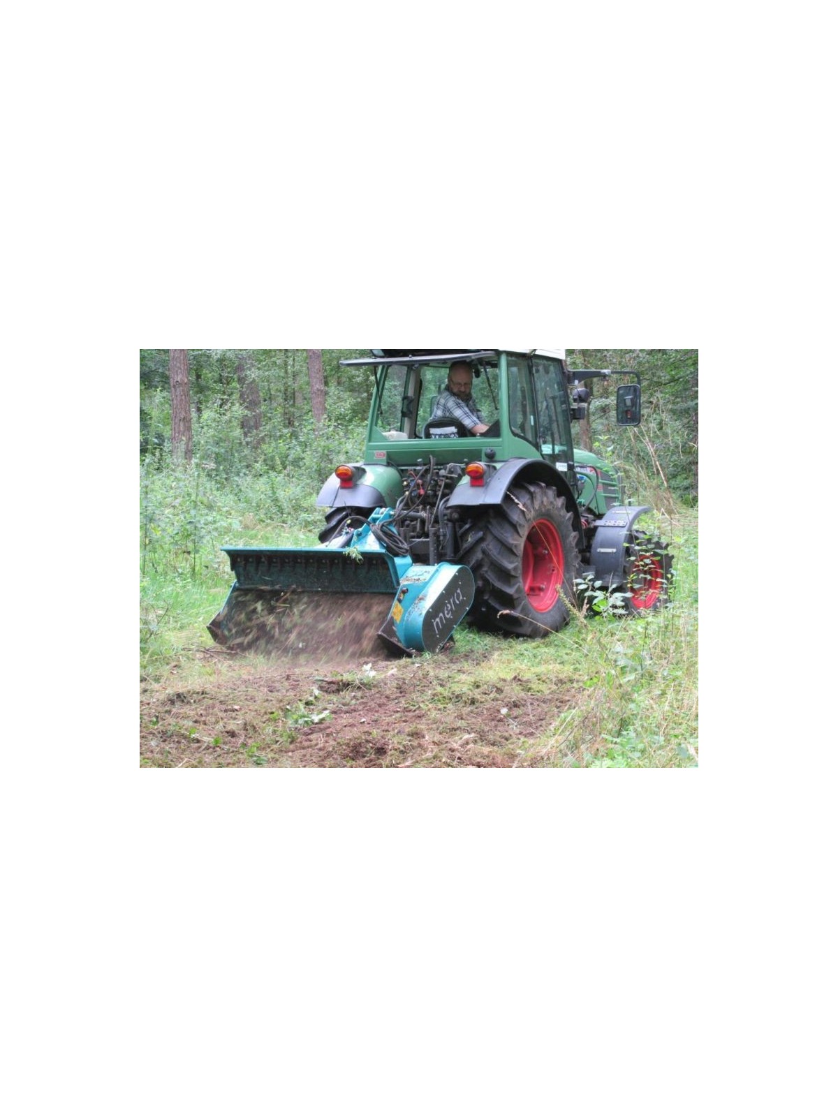 broyeur forestier arriere