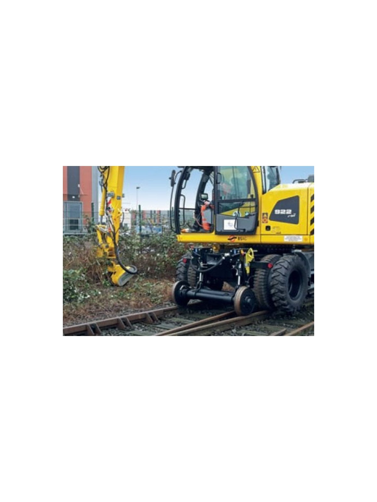 broyeur hydraulique entretien voie ferrée