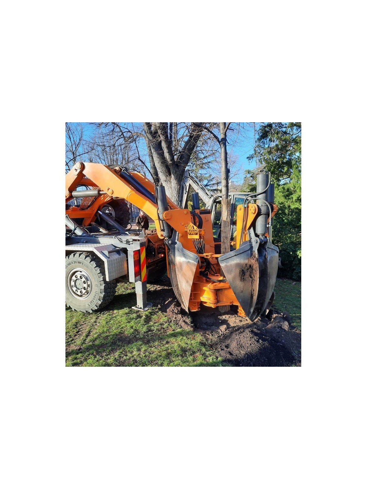 dépose espaces verts