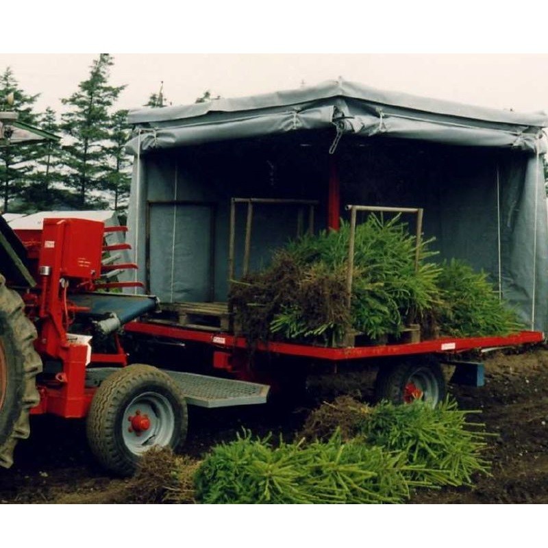 remorque et arracheuse