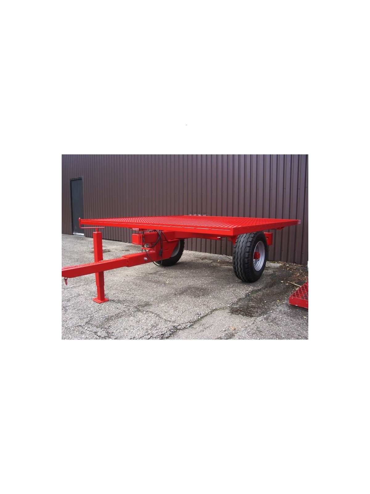 remorque plateau tournant