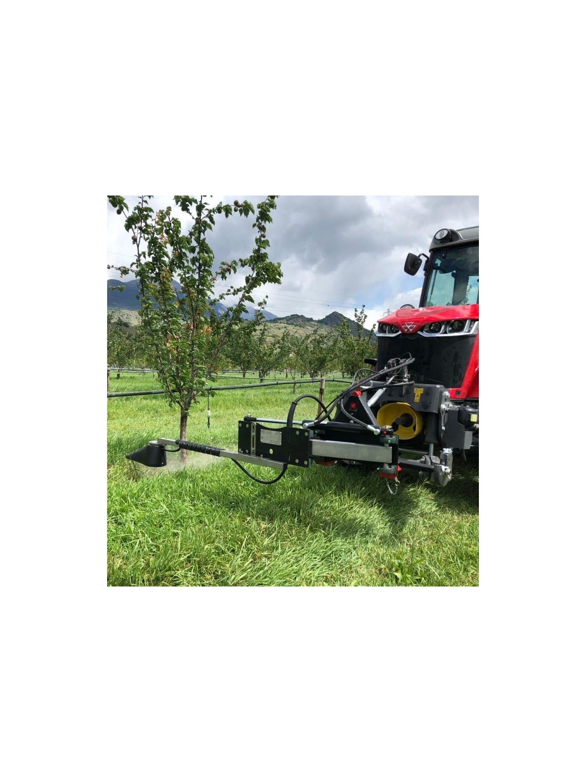 Rampe eau chaude à l'avant