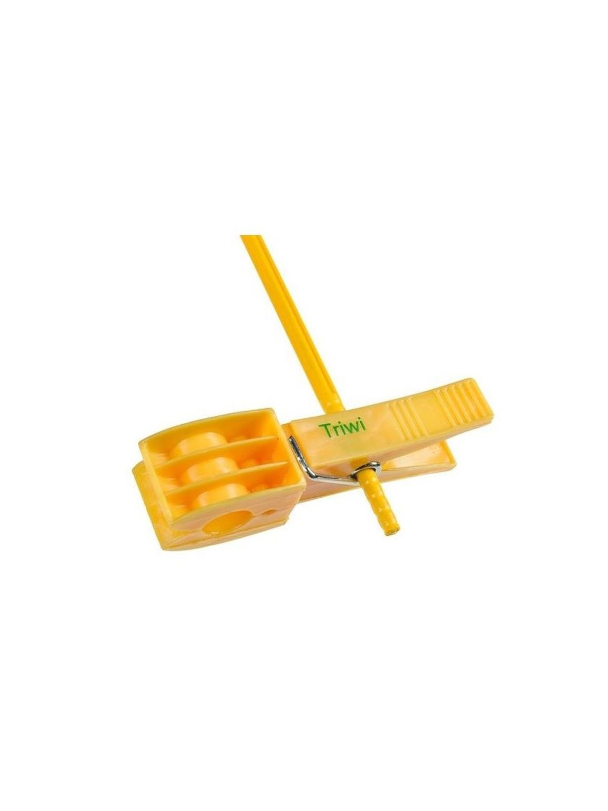 tige plastique et pince