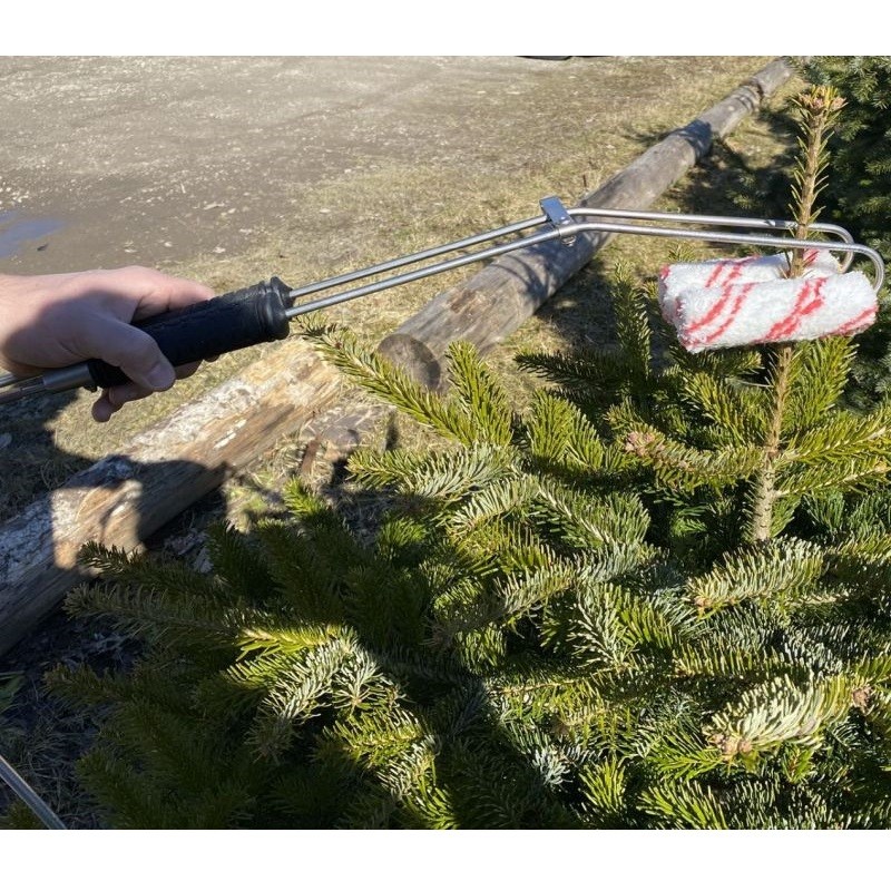 détail rouleaux applicateur