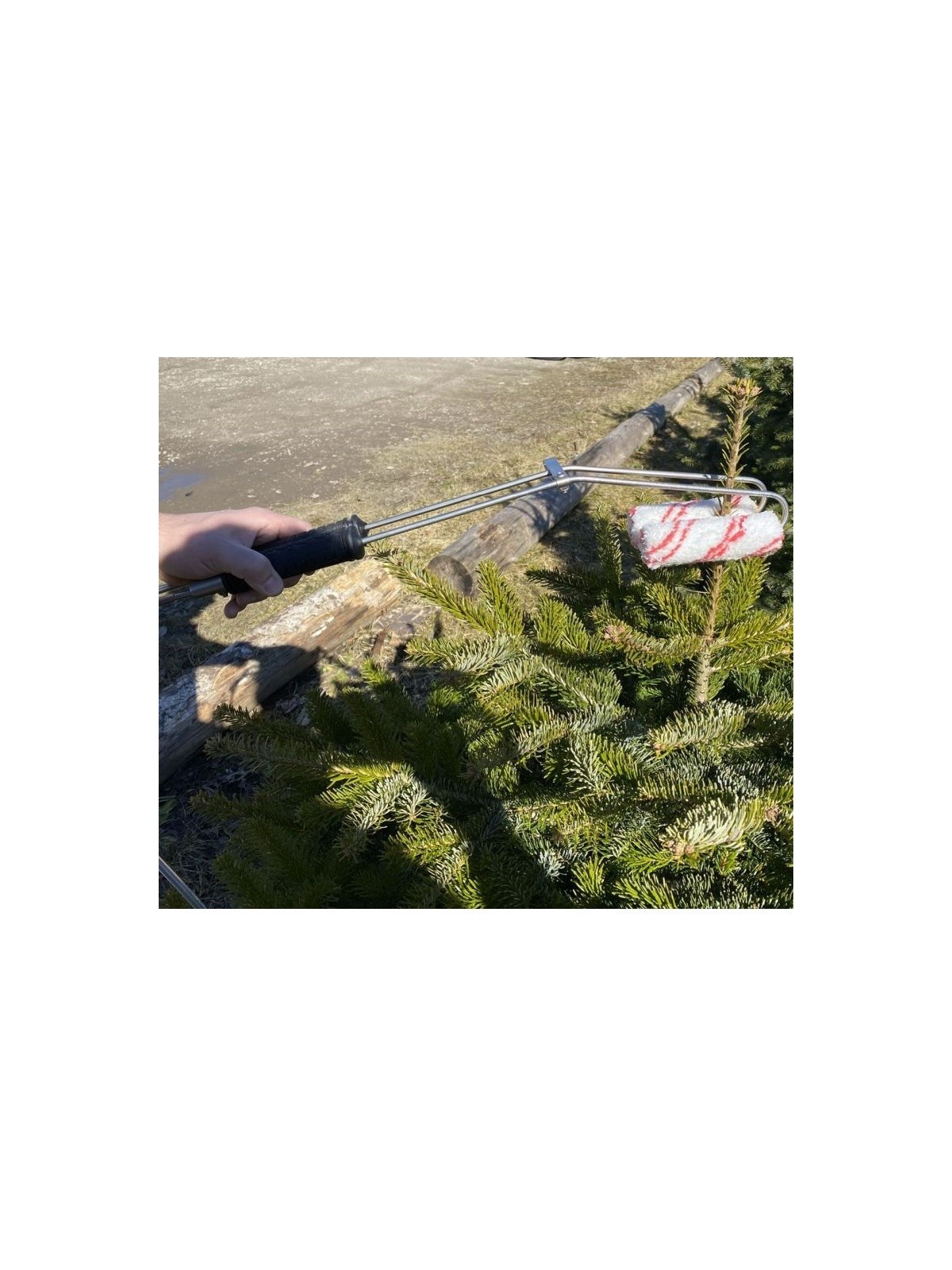 détail rouleaux applicateur