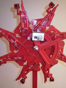 Roue distributrice à 8 pinces