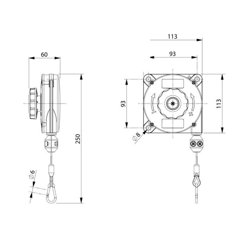 equlibreur L dimensions