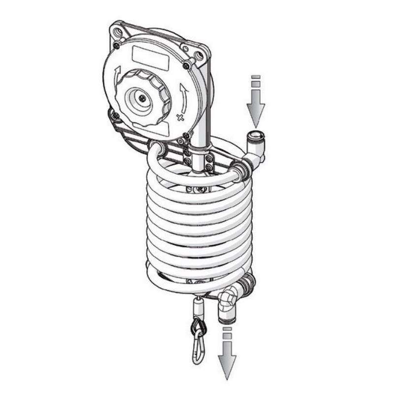 croquis tuyau spiral