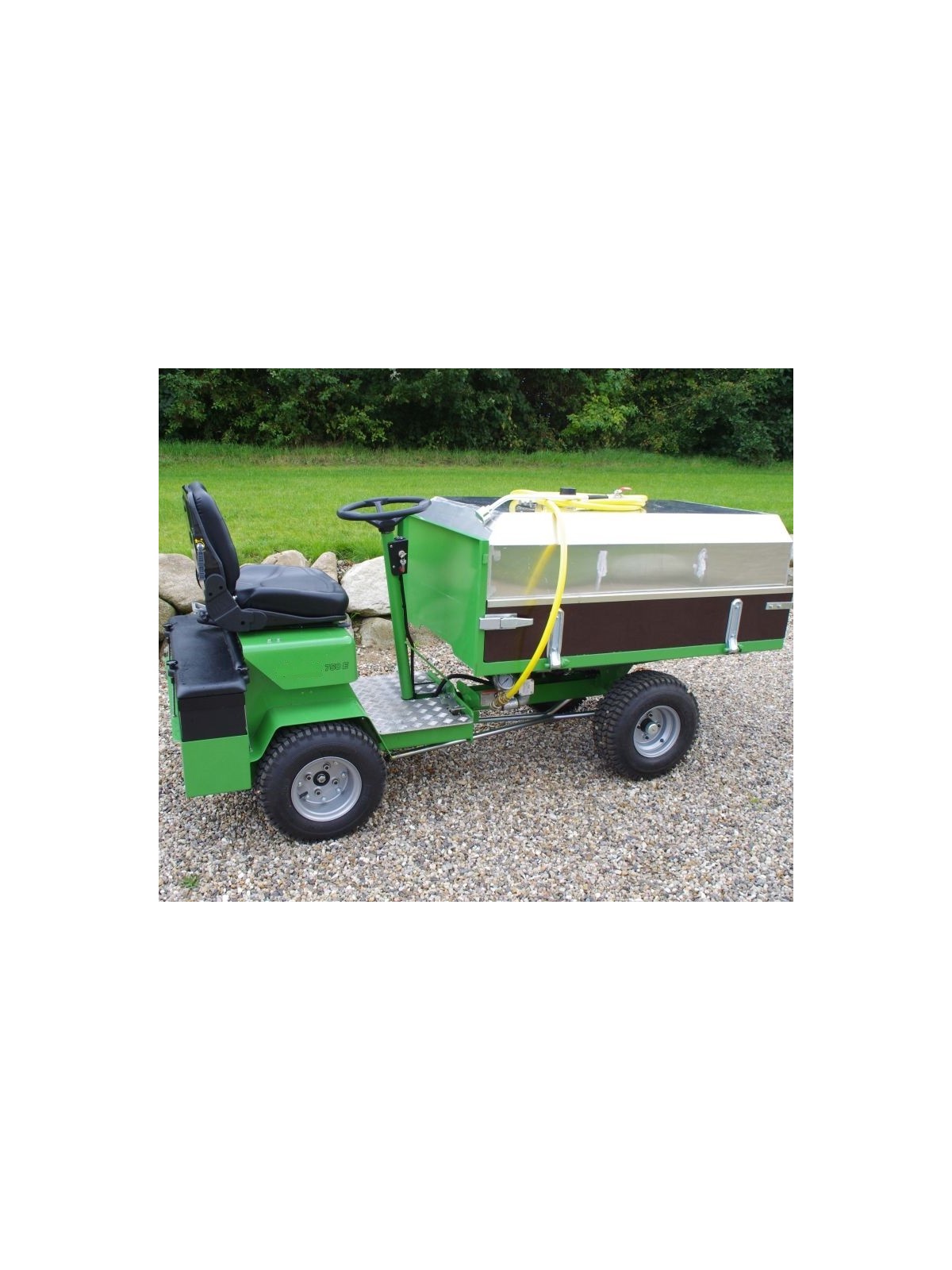 transporteur electrique cuve d'arrosage