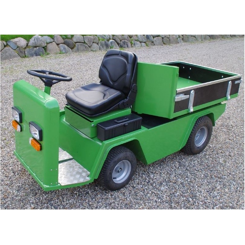 transporteur electrique benne arriere