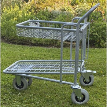 Corbeille relevable et plateau