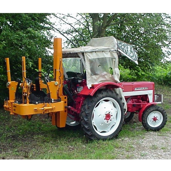 montage sur tracteur