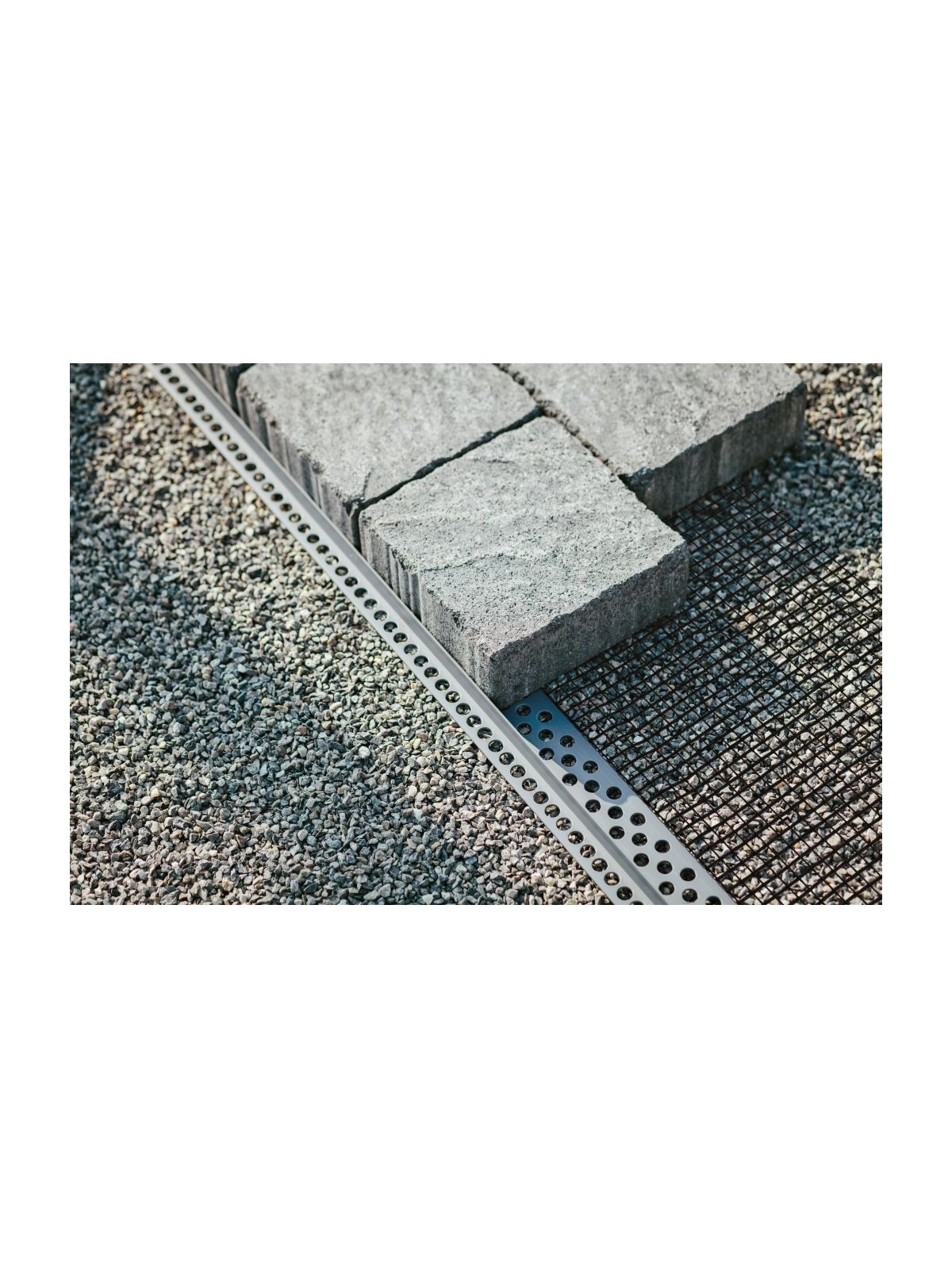 Profil droit de bordure avec filet - STEINFIX®