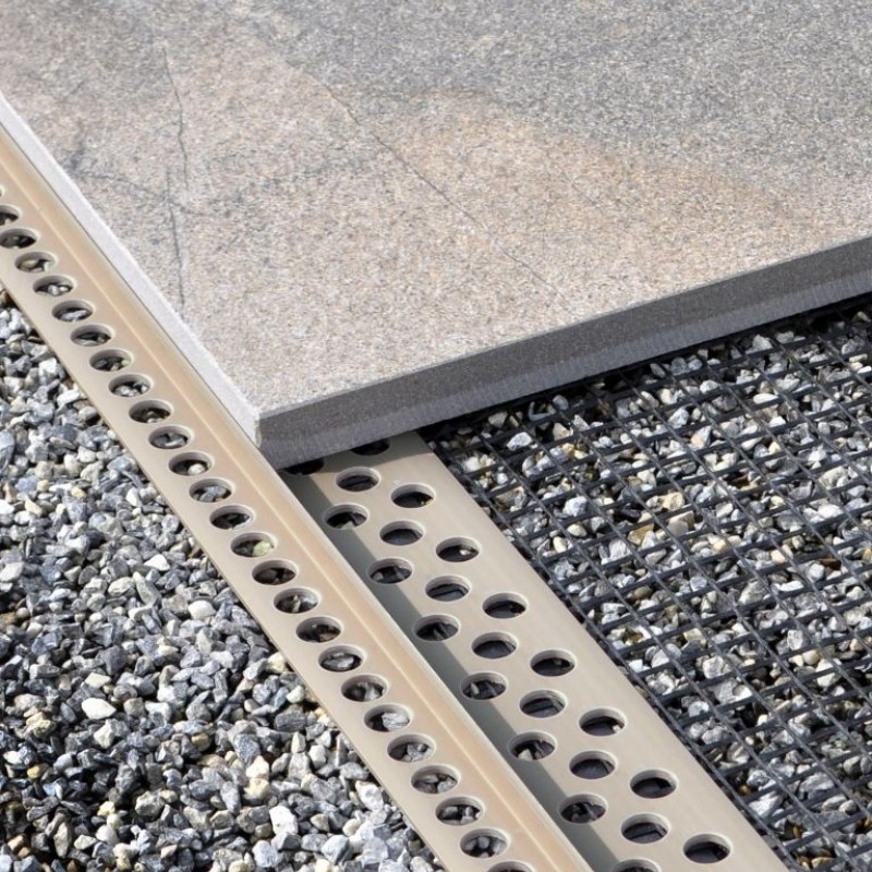 Profil droit de bordure avec filet - STEINFIX®