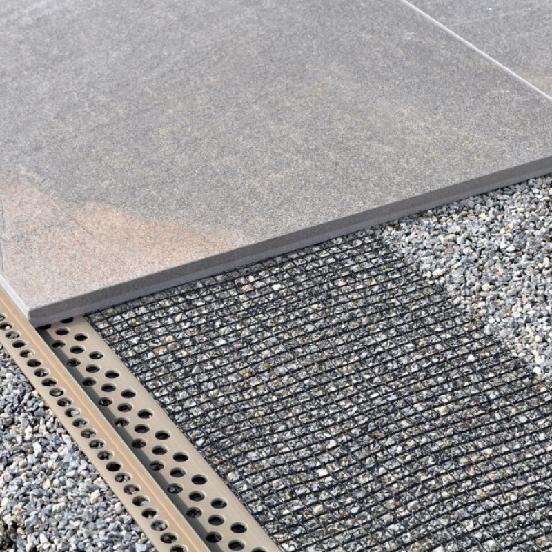 Profil droit de bordure avec filet - STEINFIX®