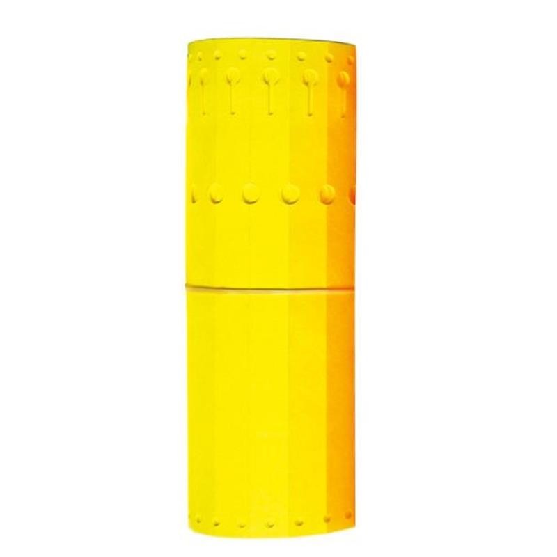 Etiquette à boucle Tyvek largeur 17 mm - jaune - Coserwa