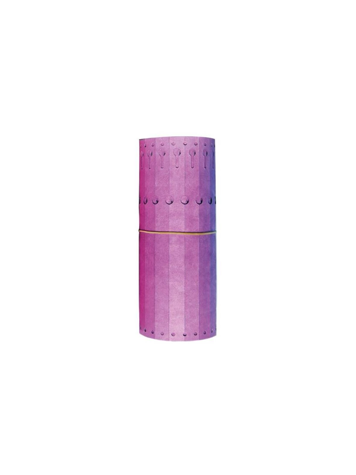 Etiquette à boucle Tyvek largeur 17 mm - violet - Coserwa