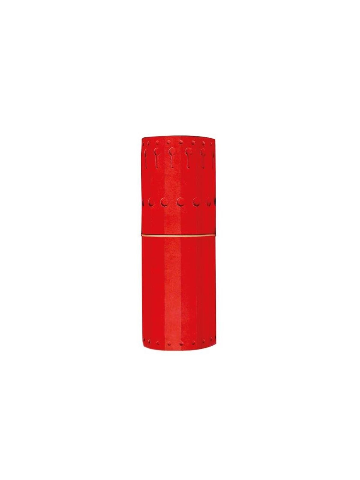 Etiquette à boucle Tyvek largeur 17 mm - rouge - Coserwa